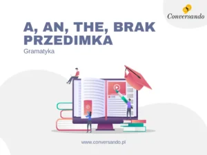 A an the brak przedimka